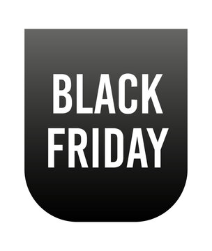 Black Friday weekend sale tag in vector style, ideal for exclusive deals, discount labels, retail promotions, online marketing, and holiday advertising campaigns.
