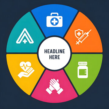 Modern Public Health and Drug Awareness Vector