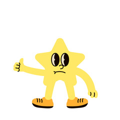 Fototapeta premium Funny Shape Character Illustration