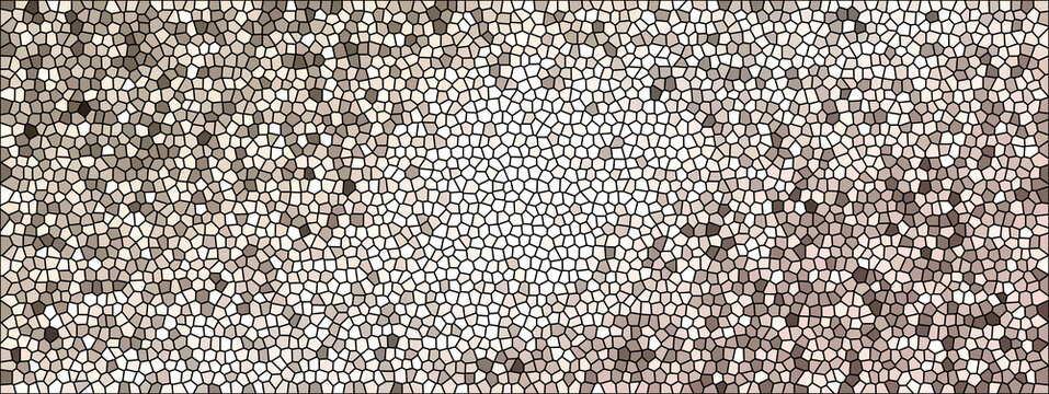 stained glass Blueprint of window with blueprint consists small gray architecture hexagon pattern design white art