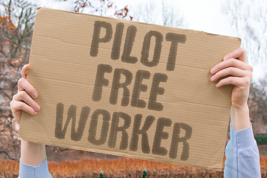 "Pilot free worker" Pilot program frees workers for clients. PILOT. PROGRAM. FREES. WORKERS. CLIENTS.