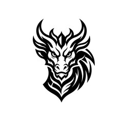 Fototapeta premium tribal lion tattoo