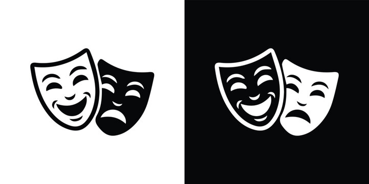Black and white of two stylized wolf heads facing opposite directions animal stylized animal symmetrical minimalist monochrome