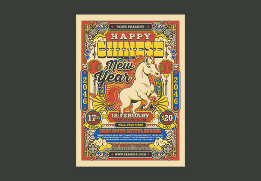 Chinese New Year Flyer