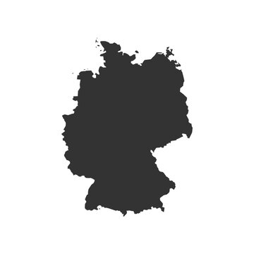 Germany Vector Shape Isolated