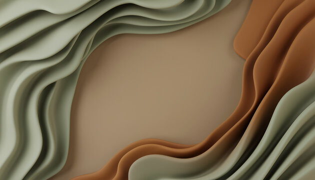 abstract background with waves