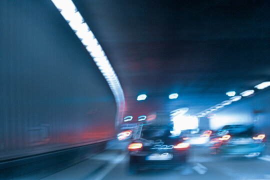 Germany, Bavaria, Munich, View of rush hour