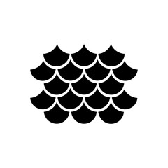 Fish Scale Pattern Icon © Md