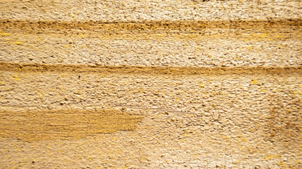 Naklejka premium Textura de panel de madera aglomerada con superficie áspera en tonos marrón y beige