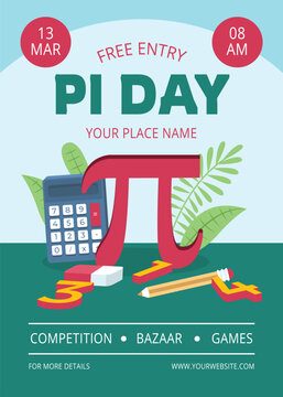 Mathematics Competition Event Flyer