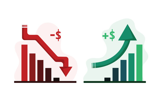 business graph showing growth