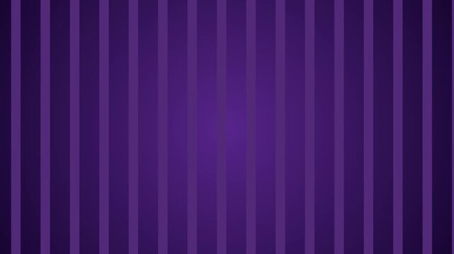 Purple vertical stripes background, elegant violet striped pattern with central glow, minimal geometric motion graphics backdrop
