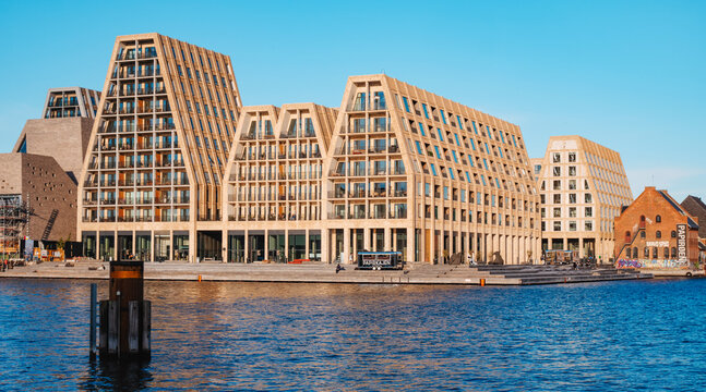 Papiroen waterfront architecture in Copenhagen