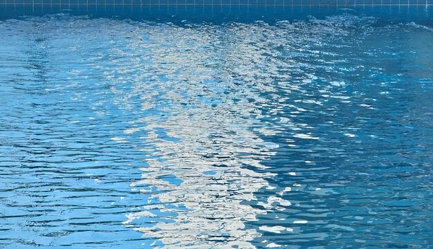 Swimming pool water