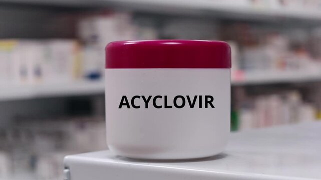 ACYCLOVIR antiviral ointment for selected localized viral skin lesions