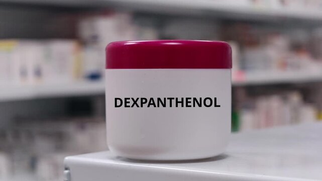DEXPANTHENOL provitamin B5 ointment ingredient supporting skin barrier and epithelial recovery