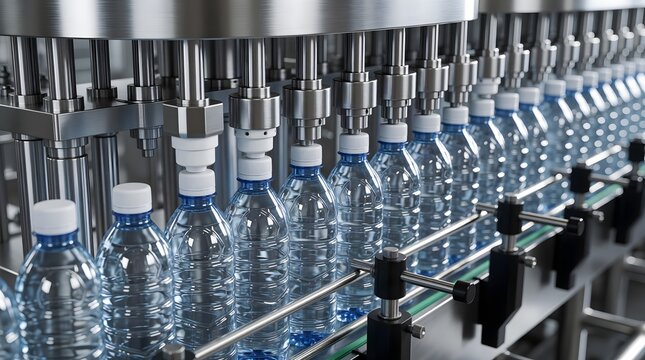 Detailed Mineral Water Bottle Filling and Capping Line