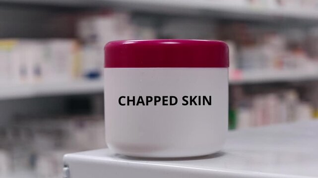CHAPPED SKIN emollient barrier ointment for moisturization, protection and reduced water loss