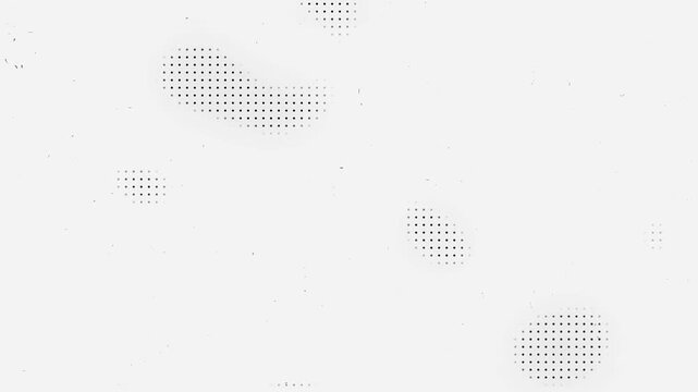 Abstract halftone dots pattern isolated on white background