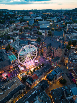Aachen by night