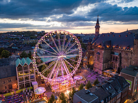 Aachen by night