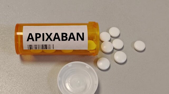 APIXABAN factor Xa inhibitor for blood clots and stroke prevention