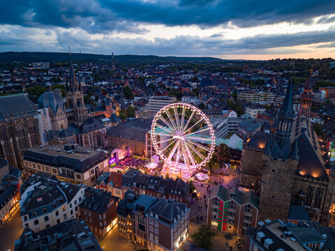 Aachen by night