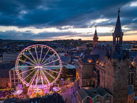 Aachen by night