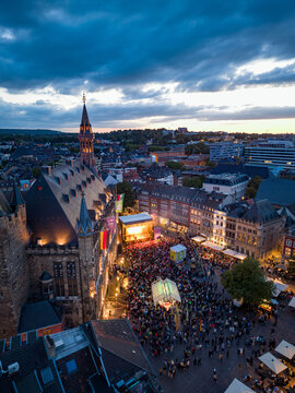 Aachen by night