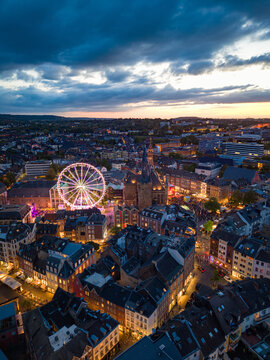 Aachen by night