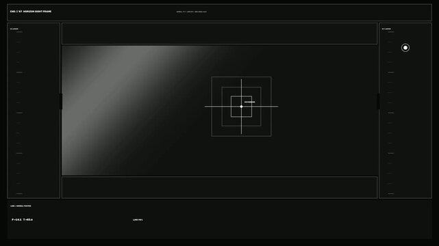 Celestial Navigation Dashboard HUD Seamless Loop