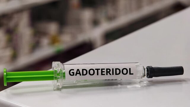GADOTERIDOL gadolinium contrast agent in a prefilled syringe for magnetic resonance imaging