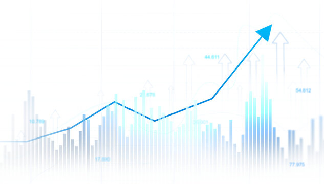 Transparent or PNG stock market investment trading graph growth. Trade business analytics graph and financial chart.Price graph and indicator diagrams.	
