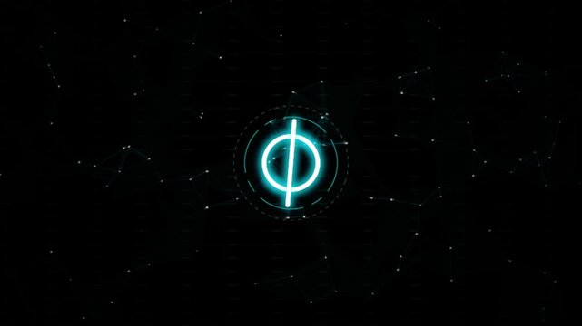 Abstract Quantum AI Cyber Matrix - Procedural Loop Seamless Loop wi...