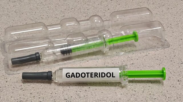 GADOTERIDOL gadolinium contrast agent for magnetic resonance imaging in a prefilled syringe