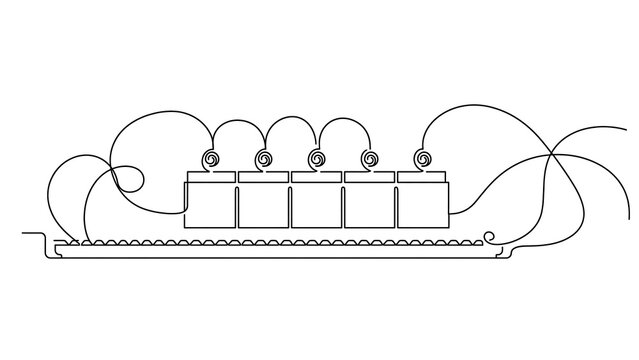 Electrical circuit diagram on white background.