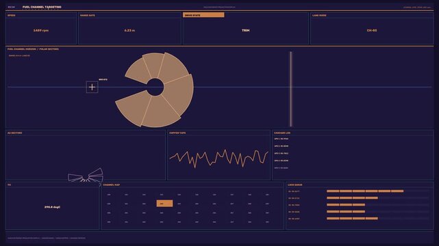 Fuel Channel Monitoring HUD Seamless Loop