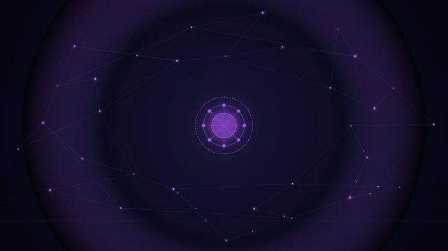 AI Neuromorphic Neural Synapse Overload Surge Animation