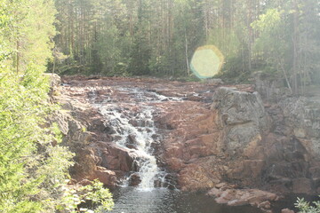 waterfall in the forest © Ruben