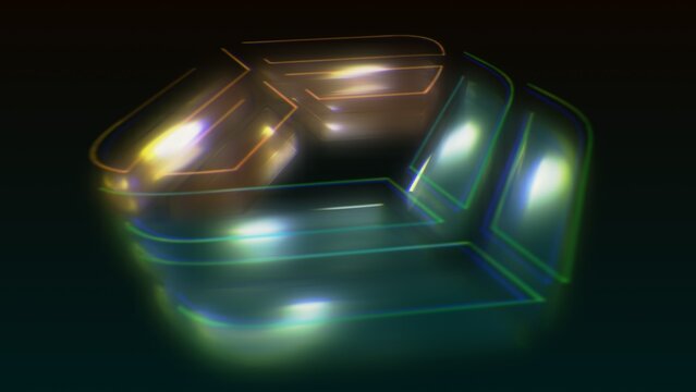 3D Glass Logo Reveal