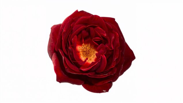 single red rose