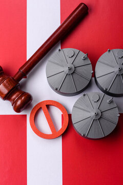 Ban, restriction, or sanctions on the supply of liquefied gas to the Danmark