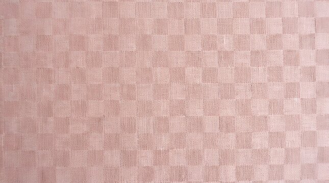 Endless Grid Motif in Delicate Blush Rose Tones Infinite chequerboard pattern painted in gentle pastel rose hues. Perfect for textile design gift wrap album crafting wall covering and interior