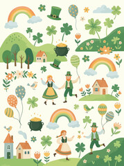 Fototapeta premium Whimsical St