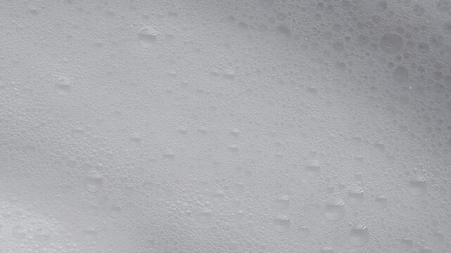 Abstract white soap foam bubbles texture background