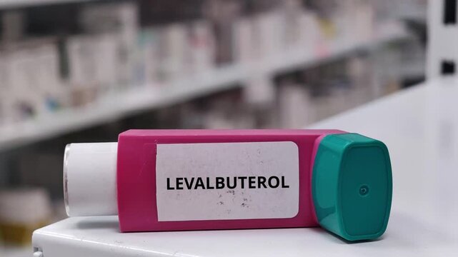 LEVALBUTEROL beta-2 agonist aerosol inhaler for bronchodilation in obstructive airway disease
