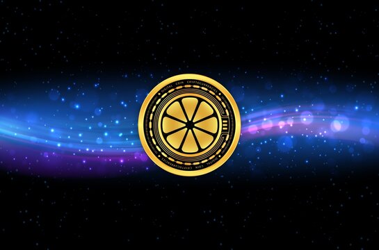 limewire-lmwr virtual currency images on digital background. 3d illustration