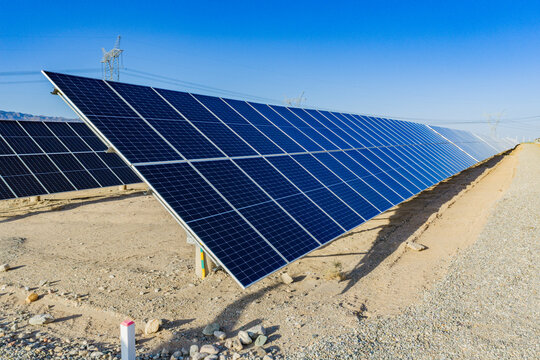 Solar photovoltaic panels; wind turbine power plant; new energy