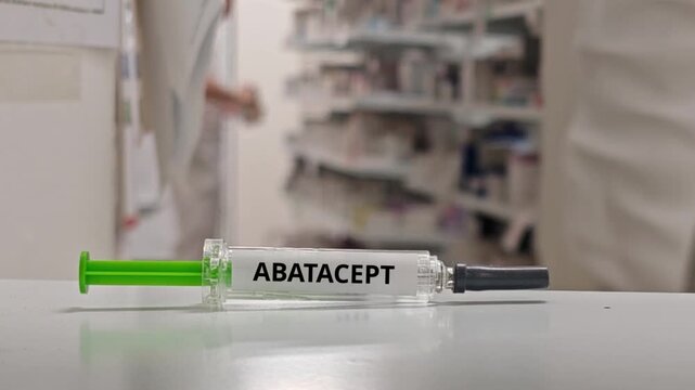 ABATACEPT T cell costimulation modulator in a prefilled syringe for autoimmune arthritis