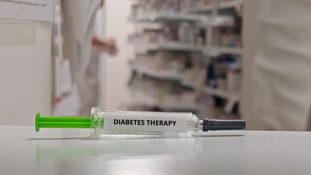 DIABETES THERAPY injectable medicine in a prefilled syringe for this endocrine or metabolic indication